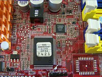 AMI BIOS Motherboard Chip