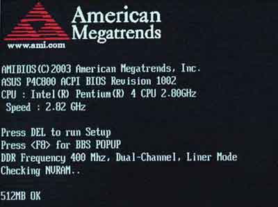 pc bios american megatrends bios update