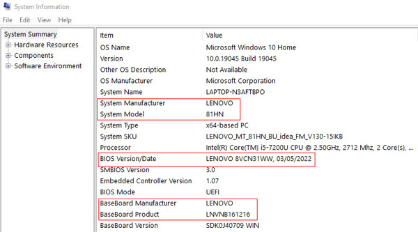 American Megatrends BIOS Update Identify Your Computer Model and BIOS Version in Microsoft Window