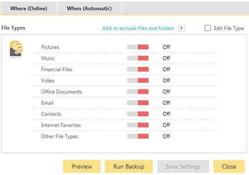 The Types of Files to Consider Backing Up