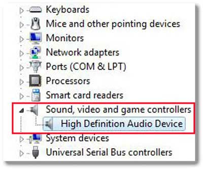 Sound Card Device Driver