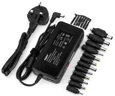 Universal Laptop Power Charger With Multiple Connectors