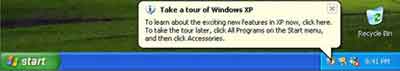 Windows XP Tour