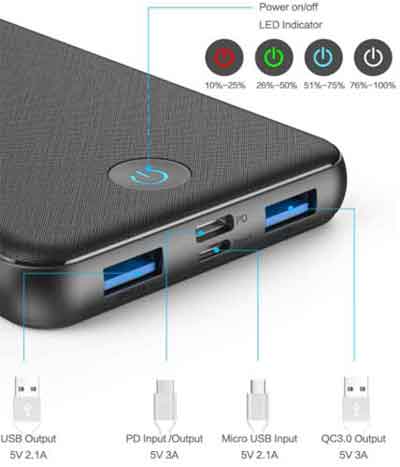 Pxwaxpy Power Bank Features