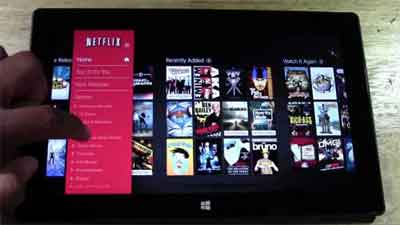 Computer Tablets Can Be Used For Entertainment Like Watching Netflix