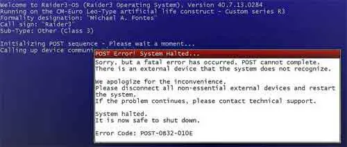 Noting Error Messages Can Help To Determine The Cause of The Problem