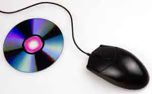 Mouse with Compact Disc
