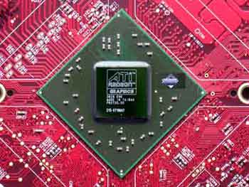 ATI Radeon Video Card Chip