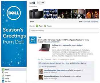 Dell Facebook Page