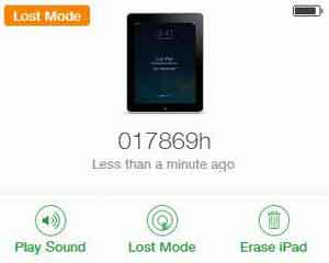 Lost Mode Enabled iCloud Status