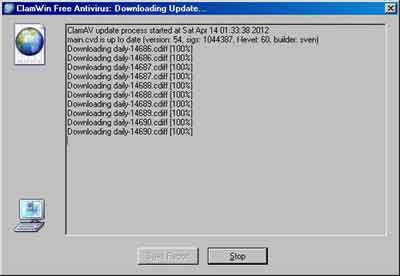 ClamWin Free Antivirus Updates
