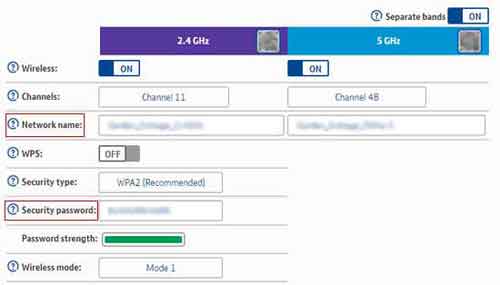 Wireless Key And SSID Changes