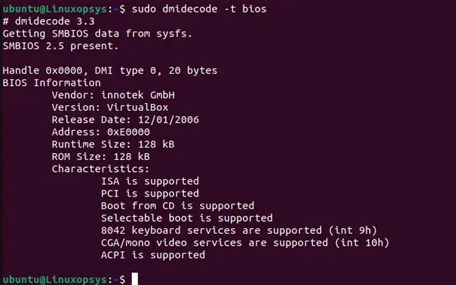 How To Check BIOS Version | LINUX Method How To Check BIOS Version | LINUX Method
