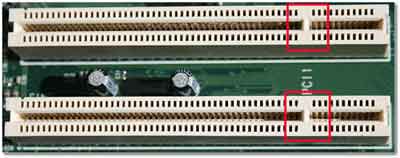 Peripheral Component Interconnect (PCI) Slots For A sound Card