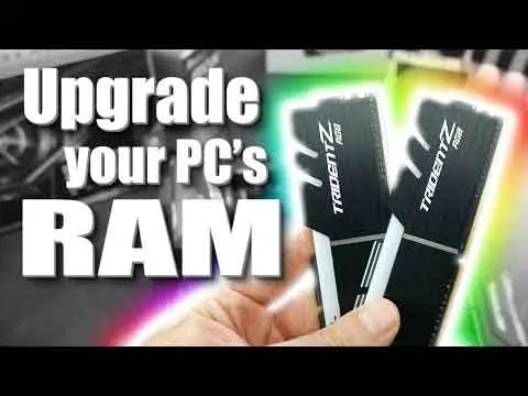 The How To Upgrade Your PCs RAM Video