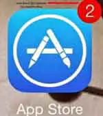 App Store Icon on iOS Showing Updates Pending