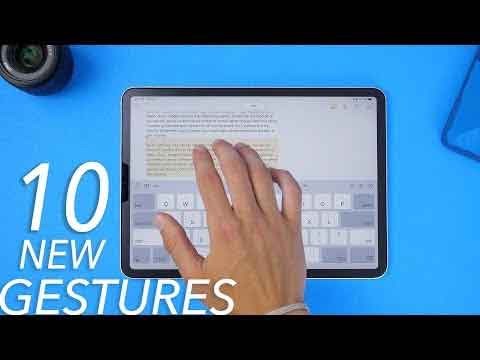 The iPadOS Gestures Video