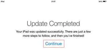 iOS8 Updated Completed Successfully