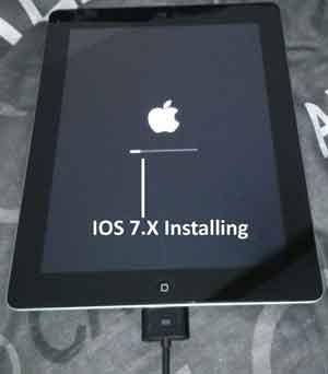 Apple iOS Version 7 Installing