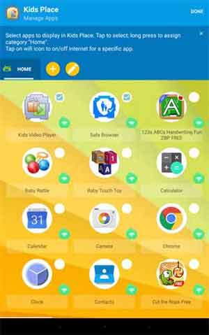 Kids Place Parental Control Android App