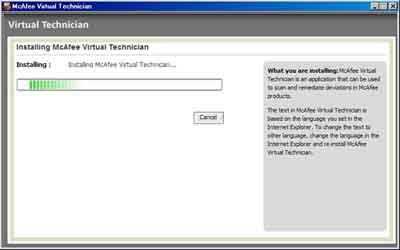 Virtual Technician Installing