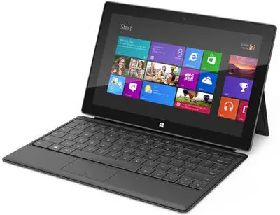 Microsoft Surface Tablet Front View