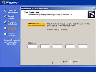 Windows XP Product Key