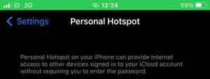 Mobile Hotspot and Tethering