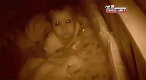 Image From A Hacked Internet-Enabled Baby Monitor In A Home In Cincinnati, Ohio Where A Man Was Screaming “Wake Up Baby!” At A 10-Month-Old Girl