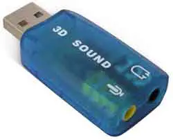 USB 2.0 External Sound Card