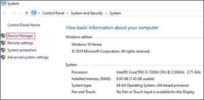 How To Open The Device Manager In Windows 10