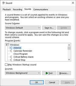 Sound Card Not Working Testing Options (Windows 10 Operating System)