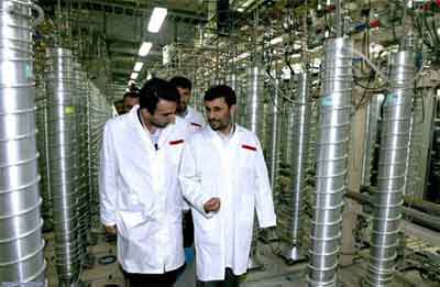 President Mahmoud Ahmadinejad's Visit To The Natanz Nuclear Facility