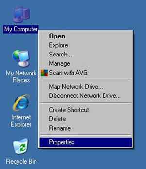 My Computer Properties