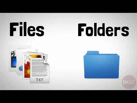 Files And Folders Explained Video