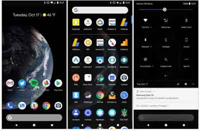 The Android Operating System Screenshots