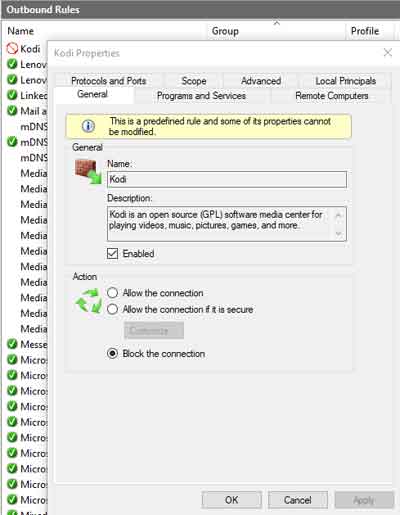 Windows Defender Firewall Block The Connection