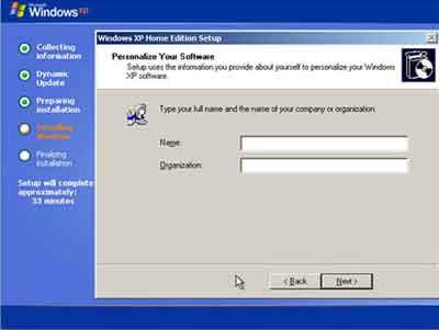 Personalize Your XP Software